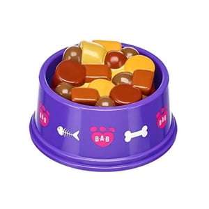 Bowl Para Comida Build A Bear Diseño Patitas Y Pescaditos