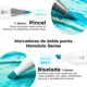 thumbnail image 5 of Ohuhu 48 Marcadores Alcohol Pastel Sweetness Pincel&Biselada, 5 of 9