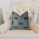 thumbnail image 2 of Almohada Plutus Brands Plutus Argyle cuadrada hecha a mano, lujosa, 40 x 40 cm, 2 of 3