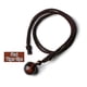 thumbnail image 1 of Pure Natural Tiger's Eye Stone Pendant Necklace - Adjustable Lucky Blessing Beads for Health and Wealth, 1 of 5