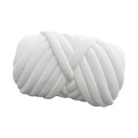 Bothyi - Hilo Tubular Gigante Diy 1000G Hilo Grueso Para Cestas Manualidades Para Niños Tejido Artesanal Beige