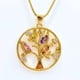 thumbnail image 3 of Collar Arbol De La Vida; Chapado En Oro 18k; Regalo Mujer Dorado, 3 of 7