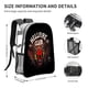 thumbnail image 2 of Mochila Desmarcar The Hellfire Club Transparente 31x43 cm, 2 of 6