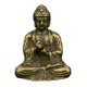 thumbnail image 4 of Mini Estatua Antigua De Latón De Buda Sakyamuni, Adornos Para Meditación Sentado B, 4 of 5