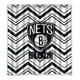 thumbnail image 1 of Cortina de ducha de baloncesto de los Brooklyn Nets, juego de cortina de baño con ganchos, tamaño 66 x 72 pulgadas, 1 of 3