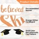 thumbnail image 3 of Banner Decorativo De Graduación She Believed She Could, 3 of 7