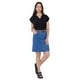 thumbnail image 1 of Falda Mujer Denim Cinturón Azul Medio Corona, 1 of 5