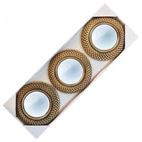 Mc Group - Set De Espejos Redondos Decorativos Tipo Calipso