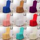 thumbnail image 5 of Xiao Hua Funda para Silla de Comedor Morado Intenso -2 Piezas, 17.72 X 17.72 X 37.4 Pulgadas, Funda para Silla con Borde de Falda Completo Elástico en 4 Direcciones, Adecuada para Sillas sin Brazos,, 5 of 5
