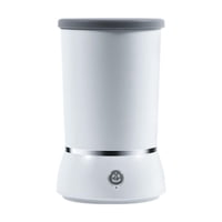 Magideal - Limpiador Automático De Patas De Perro, Lavador De Pies Para Mascotas, Lavador De Pies Eléctrico Suave Y Ligero, Limpiador De Pies Para Perros Pequeño Blanco