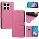 thumbnail image 3 of Funda Cartera de PU para Xiaomi 15T con Tarjetas, Rojo Rosa, 3 of 6