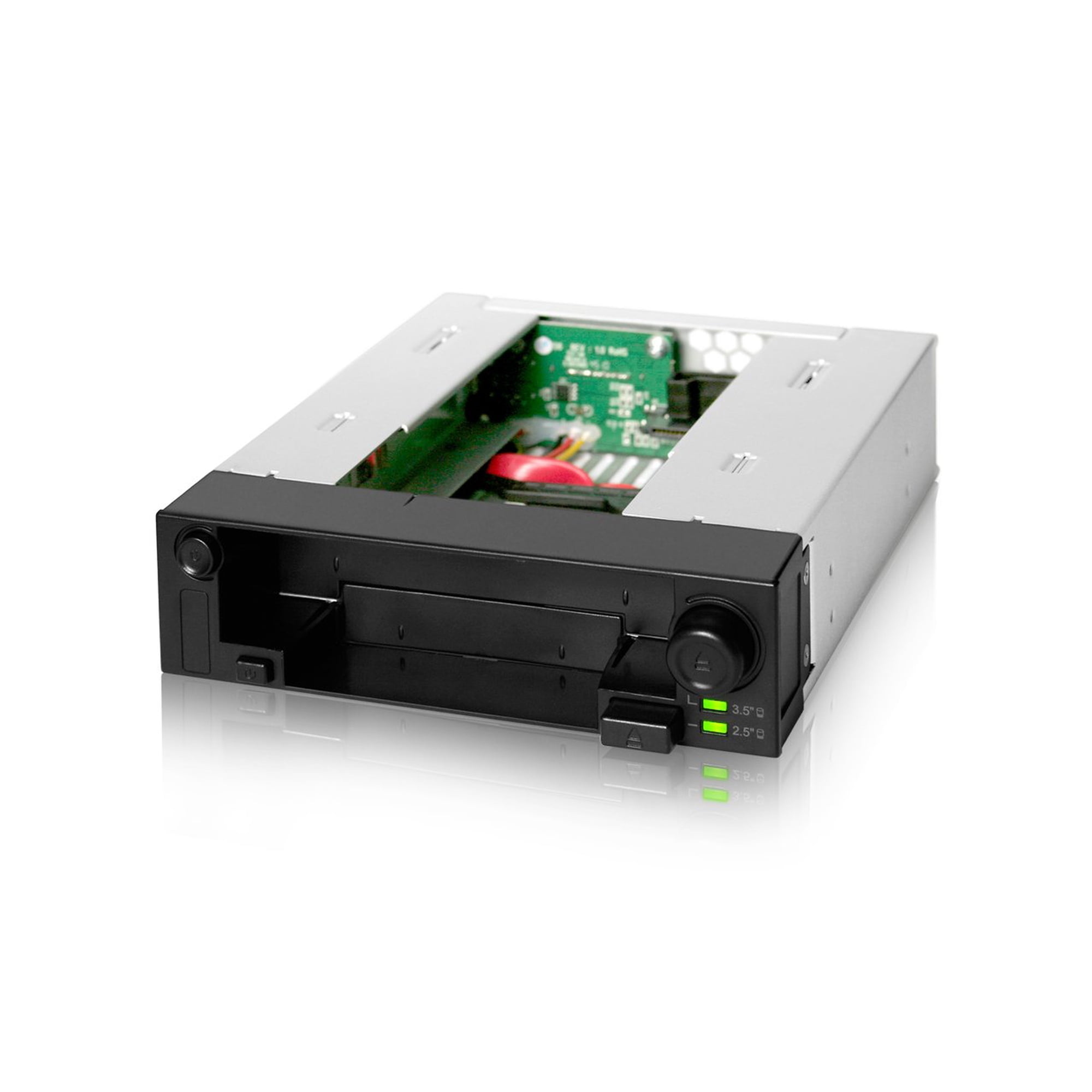 Acoplamiento Hdd/ssd Icy Dock Duoswap Mb971sp-b Para Sata 2.5 Y 3.5