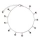 thumbnail image 3 of 2pcs de plata lindo de la manera Cadena ajustable Pie Peque?o Campana Tobillera playa de las mujeres, 3 of 3