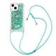 thumbnail image 5 of Funda FOXDOCK para iPhone 14 con Cuerda Ajustable, Brillo Líquido, Protección Antigolpes y Lente – Ideal para Regalo, 5 of 6