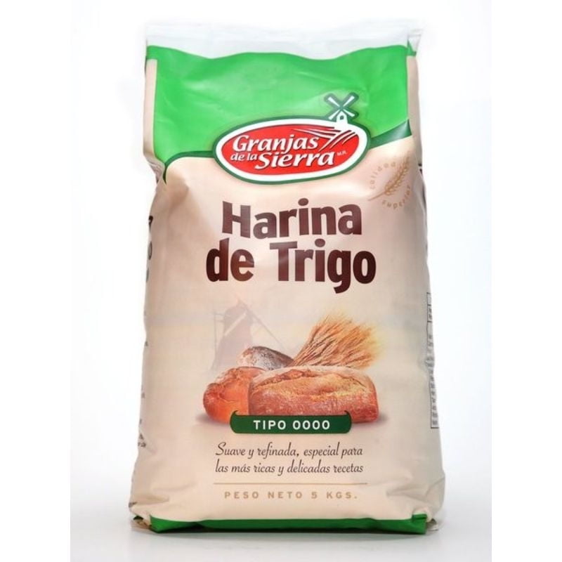 Harina 0000 5 kg Granjas De La Sierra