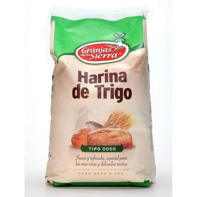Harina 0000 5 Kg Granjas De La Sierra