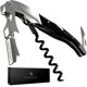 thumbnail image 1 of Abrebotellas Lusciouz Cuchillo de Sommelier 6 Bobinas Negro, 1 of 7