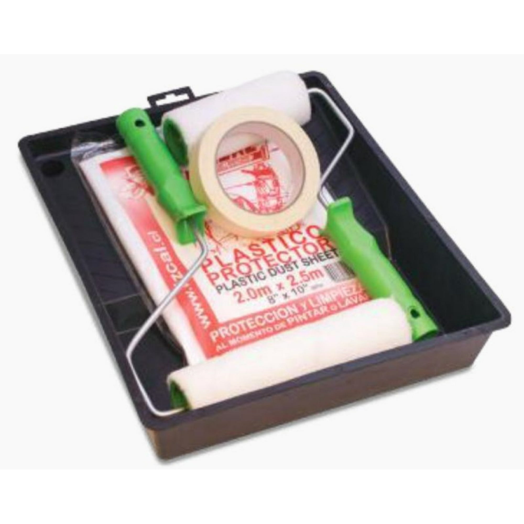 Lizcal - Rodillo Kit Superficies Interiores 5 Piezas