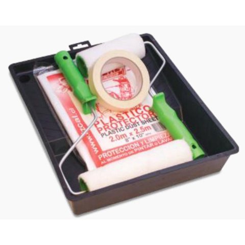 Lizcal - Rodillo Kit Superficies Interiores 5 Piezas