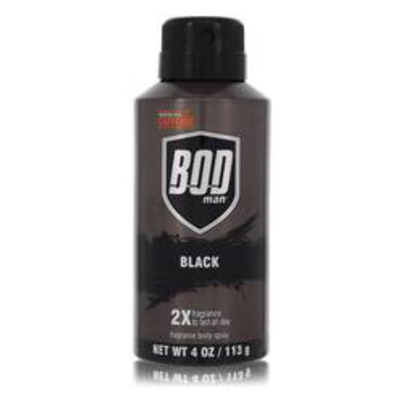 Spray corporal con fragancia Bod Man Black para hombre, 120 ml