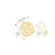 thumbnail image 1 of 10 Sets of Chinese Xi Character Tassels - Perfect for Weddings & Home Decor!, 1 of 5