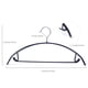 thumbnail image 2 of Hangers Nature Smile con revestimiento antideslizante de PVC para suéteres, paquete de 20, 2 of 8