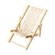 thumbnail image 1 of Casa De Muñecas Lounge Chair 1:12 Ornament Gifts Photo Props Silla De Cubierta Simulada, 1 of 5