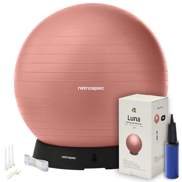 Pelota De Ejercicio Luna Antiestallido Con Bomba Para Yoga