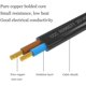 thumbnail image 5 of Cable de alimentación Love your yy 2,4 m universal de 2 clavijas, 5 of 6