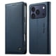 thumbnail image 1 of Funda Billetera de Cuero para [iPhone 17 Pro], Bloqueo RFID, Tarjetas y Soporte Azul, 1 of 5