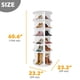 thumbnail image 5 of Zapatero giratorio de 6 niveles SpaceAid, blanco, 5 of 7