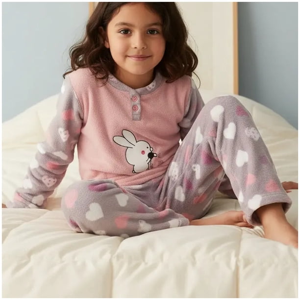 Pijama Niña Plush Invierno