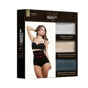 Swiss Nature Labs - Slim Panties Talla L (Blanco+Beige+Negro)