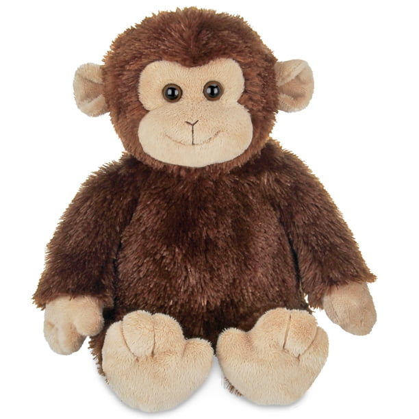 Peluche Bearington Swings The Monkey, animal de peluche con forma de mono de 15 pulgadas