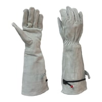 Magideal - Guantes De Jardinería De Cuero De Pu Para Mujeres Y Hombres Guantes De Protección De Antebrazo Largo Resistente A Prueba De Espinas Guantes De Trabajo M