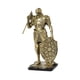 thumbnail image 2 of Estatua De Caballero, Regalo Coleccionable, Figura De Caballero Para Estantería, Escritorio, Dormitorio, Oro, 2 of 5