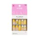 thumbnail image 1 of Uñas postizas KISS "Cherish the Moment" Amarillas - Tamaño largo, 1 of 9