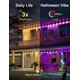thumbnail image 3 of Luces exteriores Nexillumi RGB de 400 pies con control remoto IP67, 3 of 9