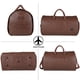 thumbnail image 5 of Bolsa de ropa seyfocnia Carry On Waterproof para hombre, color marrón, 5 of 6