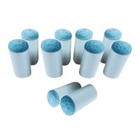 Ioensy - Puntas Para Tacos De Billar, 10 Uds., Ligeras, Portátiles, Antideslizantes, Color Azul