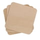 thumbnail image 4 of Piezas Cuadradas De Madera Sin Terminar De MDF Placa En Blanco DIY Craft 100x100mm 3 Piezas, 4 of 5
