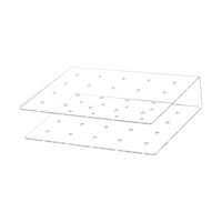 Magideal - Soporte Acrílico Expositor Transparente Para 20 Compartimentos Para Postres Dulces Bocadillos Caramelos Diseño Resistente Y Elegante Adecuado Para