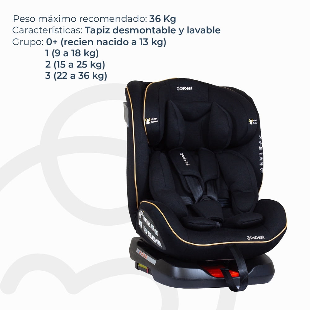 Bebesit Supra 7618 Black Gold, foto 2