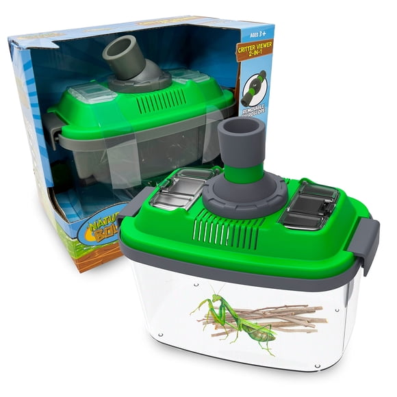 Hábitat para Insectos con Microscopio Nature Bound 2 en 1 para Niños