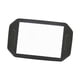 thumbnail image 1 of Espejo de mano de espuma para barbería, espejo de maquillaje rectangular con doble asa, espejo de peluquería para salón, corte de pelo, viajes y hogar, 1 of 5