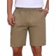 thumbnail image 1 of INSPIRE CHIC Pantalones Cortos de Carga de Algodón con Bolsillos con Cremallera para Hombres Regreso a Clases 30 Caqui, 1 of 5