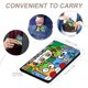 thumbnail image 4 of Keroppi, la Rana Porta Pasaporte y Cartera de Viaje Premium de Cuero PU, Funda de Pasaporte Bloqueo RFID con Ranuras para Tarjetas de Crédito, Estuche para Libro de Pasaporte para Familia 10cm × 15cm, 4 of 6