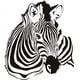 thumbnail image 1 of Decomural Zebra Safari Animals WS-15926, 1 of 2