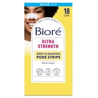 Eliminador De Puntos Negros Pore Strips Bioré Witch Hazel, 18 Unidades