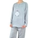 thumbnail image 3 of Pijama Mujer Verano Manga Larga Y Pantalon 460, 3 of 4